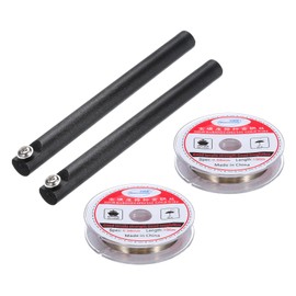 QUARKZMAN 100m/328ft Molybdenum Cutting Wire with Handle, Phone LCD Cutting Wire, Glass Cutting Tool, 0.08mm