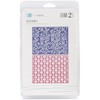 We R Memory Keepers Gazebo 2-Pack Embossing Folder for Scrapbooking