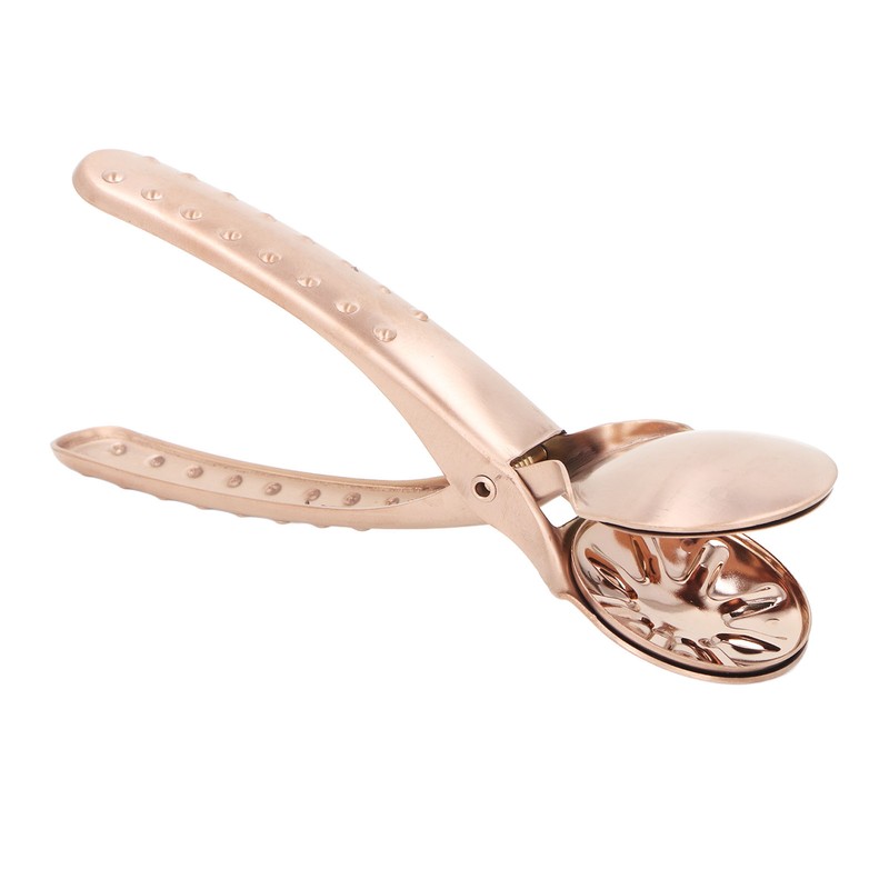Stainless Steel Chestnut Cutter Tool Rose Gold Cross Shaped Comfortable