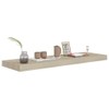TREATLIFE HOME Stylish Floating Wall Shelves Set of 4, Oak