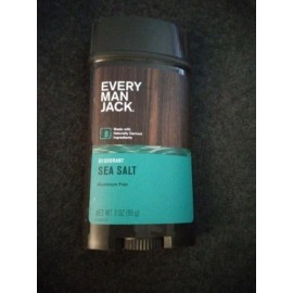 Every Man Jack SEA SALT Aluminum Free Deodorant 2.7 oz (K45)