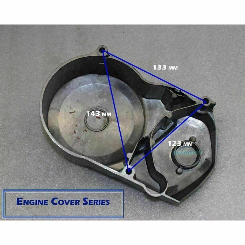 TDR Magneto Engine Cover Left Side Lifan 125cc 140cc 150cc160cc