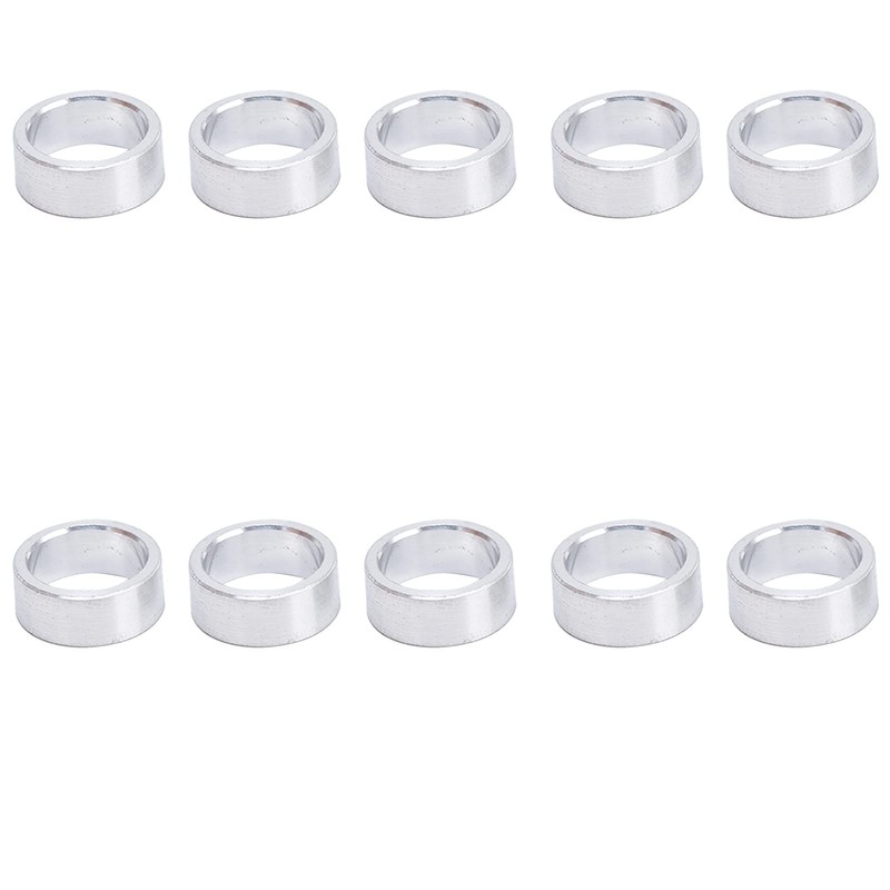Gind Unthreaded Spacers, Corrosion Resistant Aluminum Alloy Spacers 10 pcs