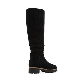 Blondo Waterproof Women's Kray Tall Shaft Boot, Black Suede, 7.5