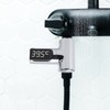 Shower Thermometer LED Display Water Temperature Meter Electroplate ABS Shower