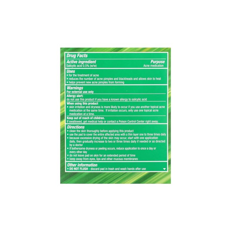 Stridex Almohadillas Stri-dex Daily Care Sensitive con Aloe, 90 Unidades