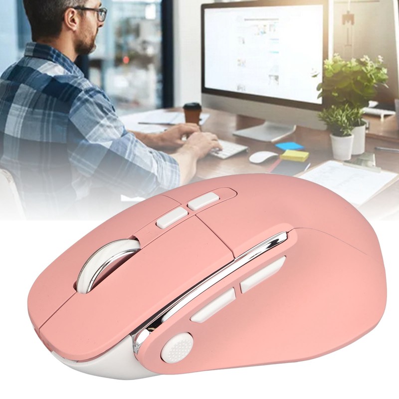Vertical Ergonomic Mouse 2.4G Multi Function Button Rechargeable Wireless Mouse