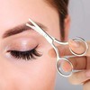 Nose Hair Eyebrow Scissors, Mini Scissors, False Eyelash Scissors, Unisex,