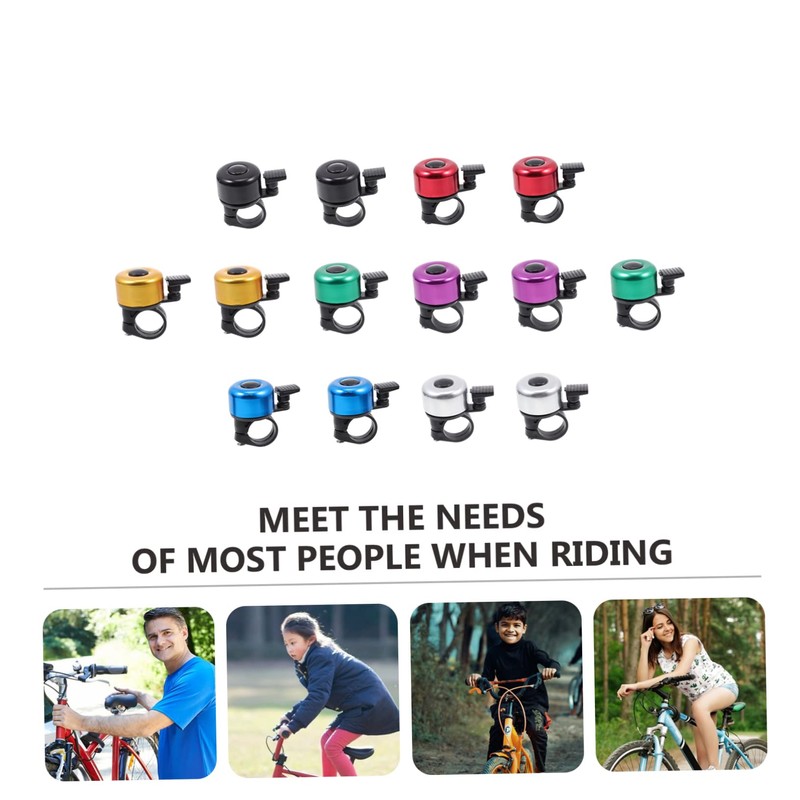Outanaya Tough Alloy Bike Bell Versatile Handlebar Cycling Bell Sound