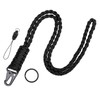 Uniclife Paracord Lanyard with Carabiner Lanyard & Key Ring Band