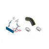 GuusCar Intercooler Pipe Turbo Hose Left Compatible with Ford Transit