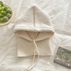 Imported Women's Winter Balaclava Hat, New Warm Wool, One Size - LF1290 Black 4ea