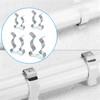XZSKD 16 Pcs Tool Clips, Spring Clips Metal, Terry Clips,
