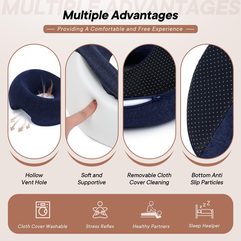 Breathe Easily Face Down Massage Pillow for Beauty Salon SPA