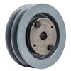 Cast Iron 4.5" 2 Groove Dual Belt A Section 4L