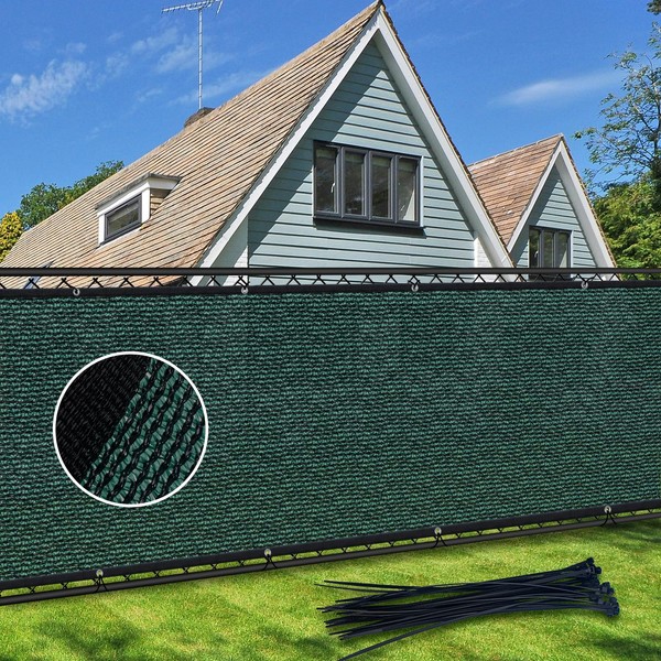 Zyerch Fence Privacy Screen 6' X 50' Heavy Duty Balcony