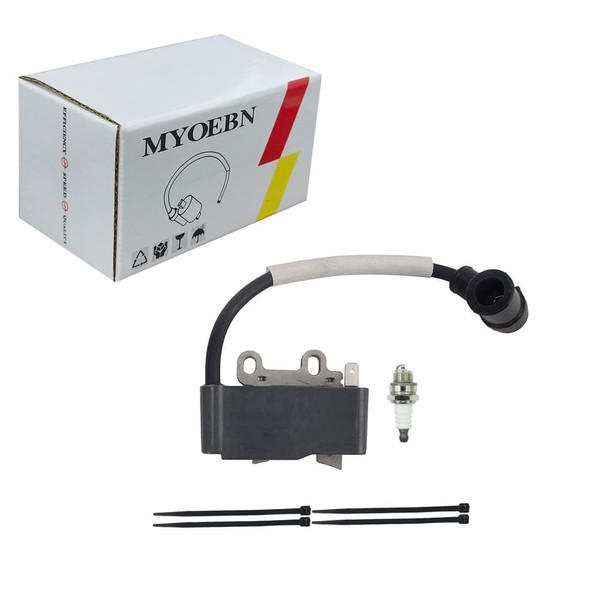 MYOEBN Ignition Coil Kit and Spark Plug A411000131 A411000130 fit