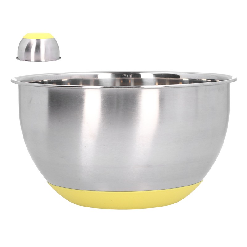 Egg Beating Bowl Baking Basin Stainless Steel Mixing Bowl with
