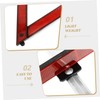 Healeved 3pcs Reflective Road Emergency Triangle Kit Warning Sign for