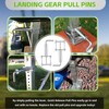 308287 RV Fifth Wheel Landing Gear Quick Release Pull Pin,