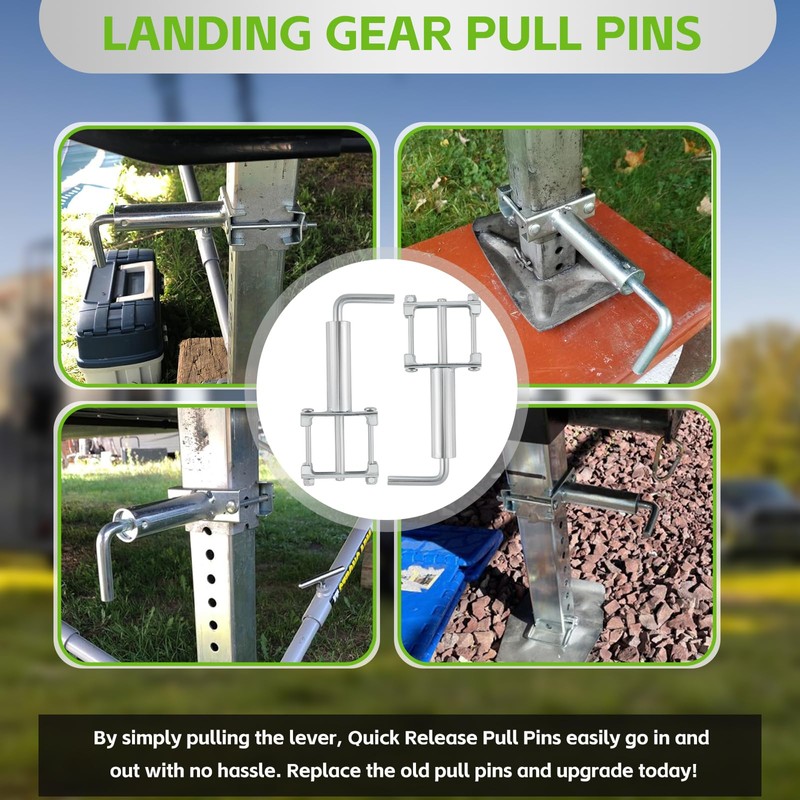 308287 RV Fifth Wheel Landing Gear Quick Release Pull Pin,
