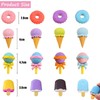 ieron 4 Styles Eraser Set, 16 Pcs Cute Lovely Mini