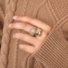 Chunky Gold Rings for Women - 14K Gold Plated Open