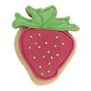 Staedter Strawberry Cookie Cutter, Silver