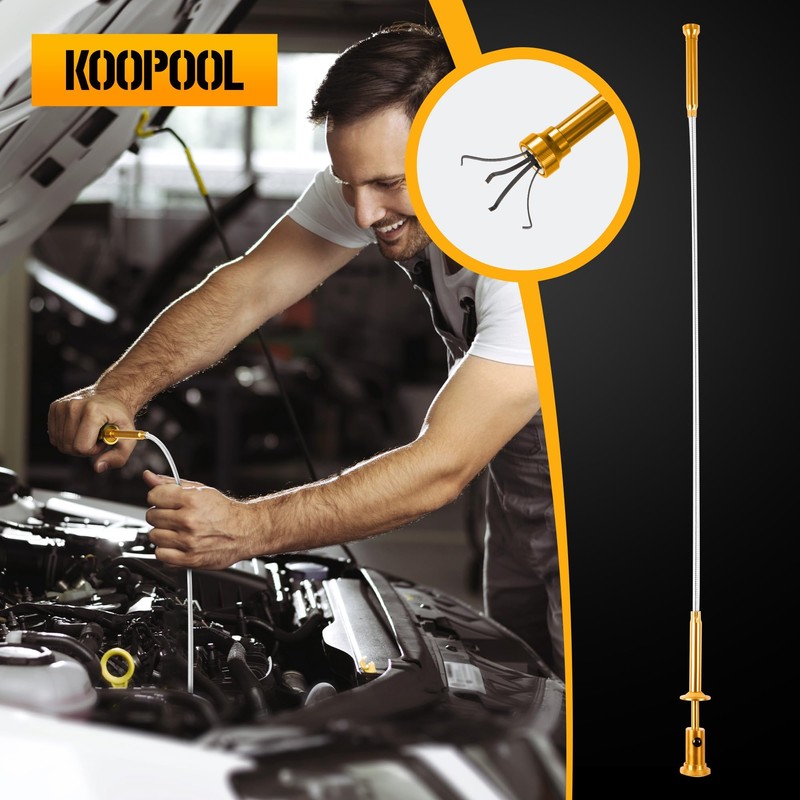 KOOPOOL Tool Set, Tool Box Kit for Mechanic and Car,