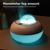 Mini Humidifier Cute Cat Sculpture Portable Quiet Desktop Air Humidifier