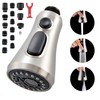 HEISOK Kitchen Faucet Head Replacement, 3-Function Pull Down Faucet Spray