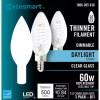 Eco-Smart Ecosmart 60-Watt Equivalent Dimmable E12 Candelabra 3 Pack B11