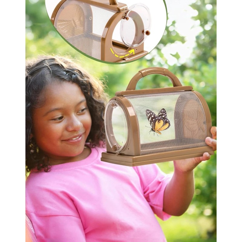 Robud Kids Outdoor Explorer Kit 12Pcs Bug Catcher Adventure Gift