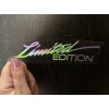 Laser Limited Edition Laser Cut Decal Sticker - Reflective/Mul
