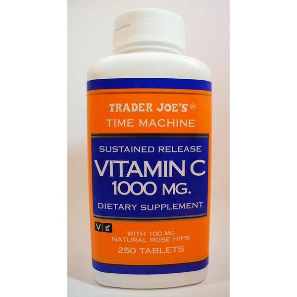 Trader Joe's Sustained Release Vitamin C 1000MG Dietary Supplement