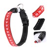 Mipcase 1pc Led Dog Collar Glow Necklace for Night Safety