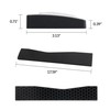 Keychron Black Silicone Wrist & Palm Rest, 17.56" for 100%
