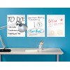 Two Elephants Dry Erase Sheets with Marker 6 Pack 9x12