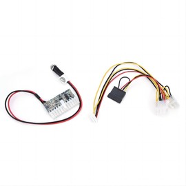 VIFERR Power Supply Module DC-ATX High Performance Power Supply Module with Multi-Head Power Cable In-Line DC-ATX Power Supply Module 12V ITX Z1 Upgrade 24PIN