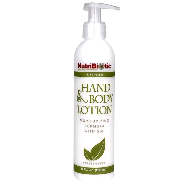 Nutribiotic Hand and Body Lotion, Citrus, 8 Fluid Ounce by Nutribiotic