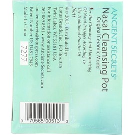 Ancient Secrets Nasal Cleansing Pot ( 1xPOT)