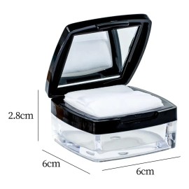 Bxmr Polvo De Maquillaje Cosmético En Recipiente Vacío For