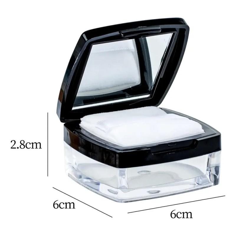 Bxmr Polvo De Maquillaje Cosmético En Recipiente Vacío For