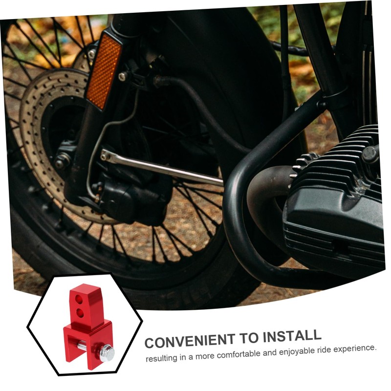 Mikinona Rear Riser for Motorcycles Absorbers Height Extension Comfortable Ride