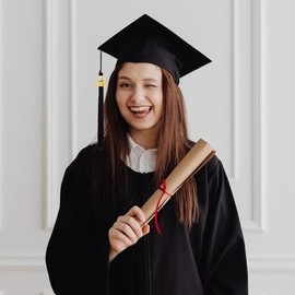 2025 Tassel Graduation, Black Tassels with 2025 Gold Year Date Charm, 2025 Tassel Graduation, Tassels for Grad Cap Party Ceremony Decorations, Grad Gift Accessories for Graduates