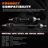 YWPXMY front CV Axle ShaftAssembly Compatible with Corolla 2009-2018 &