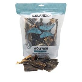 Icelandic+ | All-Natural Dog Chew Treats | Wolffish Skin Stick, 4 oz.