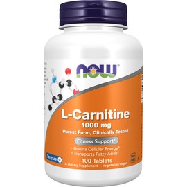 NOW L-Carnitine 1000 mg,100 Tablets                                                                                                                   