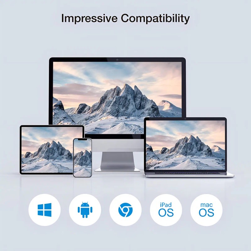 Kit Receptor y Transmisor HDMI Inalámbrico EZCast Pocket 4K USB-C