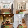 zemty 2 pieces/3 colours 3000/4000/6500 K LED ceiling light, flat,